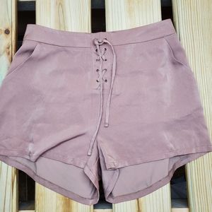 Forever 21 Lace Up Shorts size L